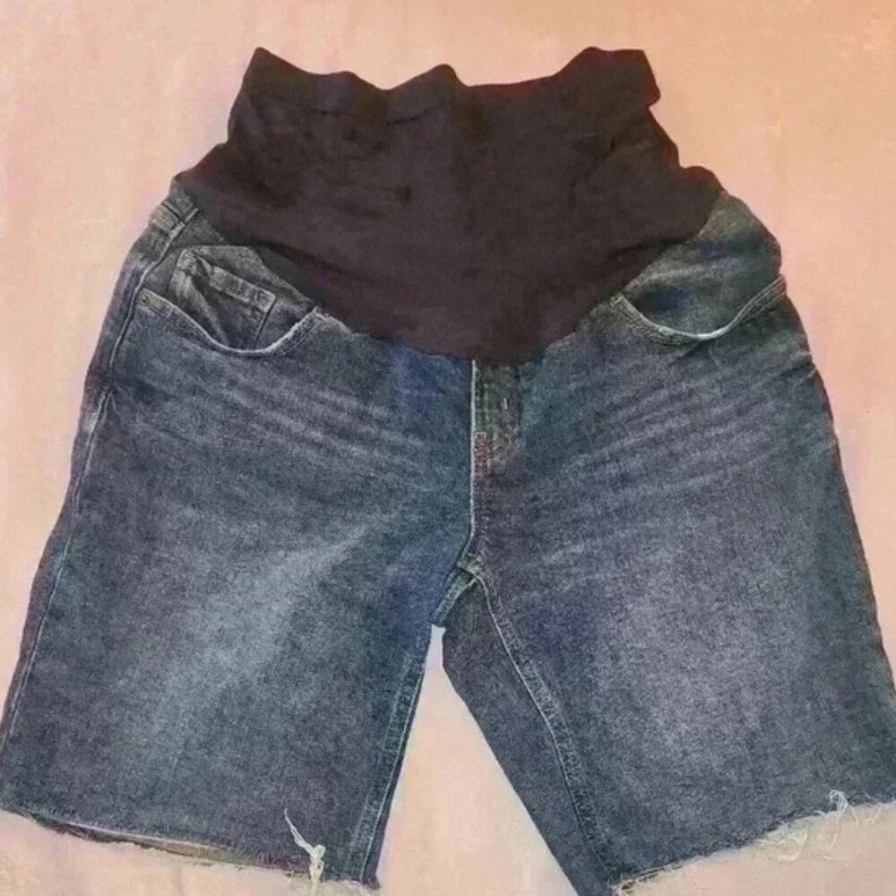Old Navy Maternity Denim Shorts Size 8